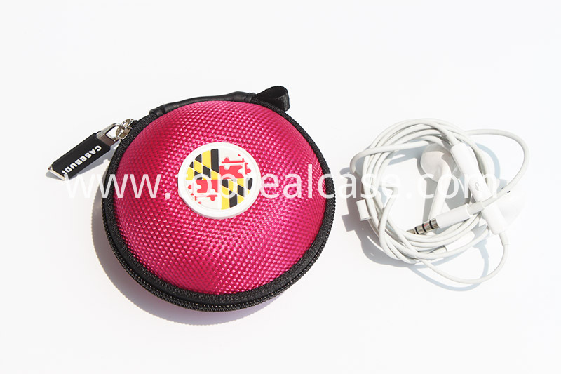 round earphone case round earphone case